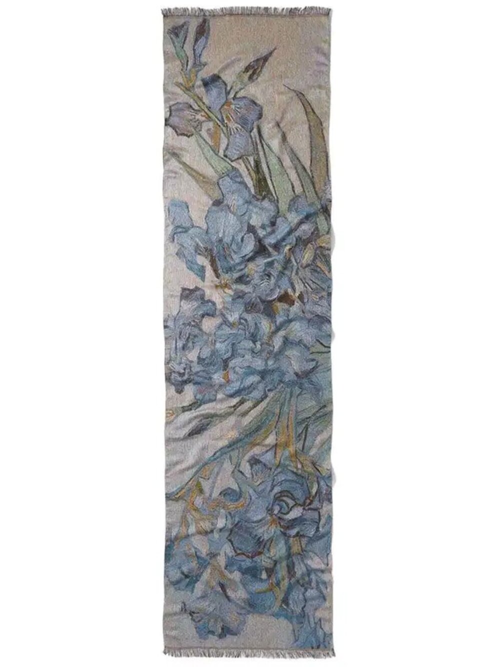 The Metropolitan Museum Of Art NWT Van Gogh Irises Wool-Blend Shawl Exclusive